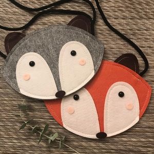 Fox toddler purses 2 colors available